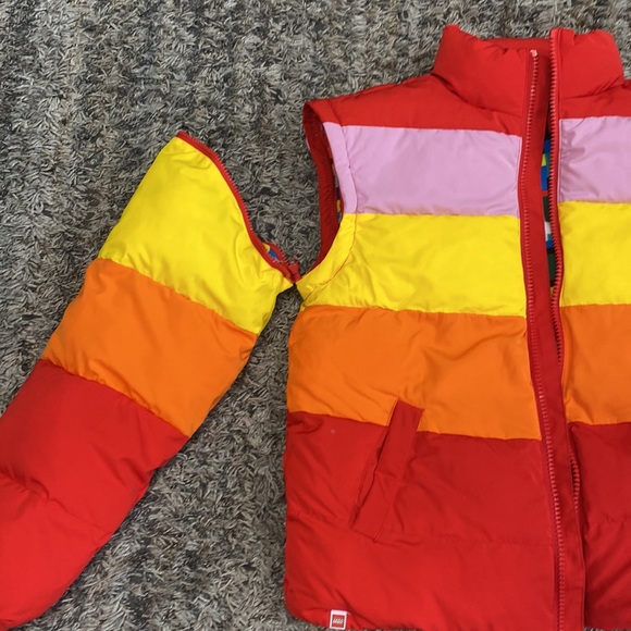 NWT Lego target women’s puffer jacket vest size XXS - Picture 9 of 11